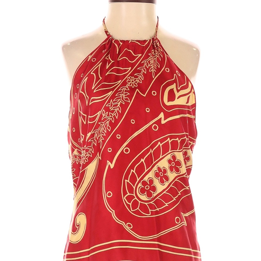 Silk Halter Top